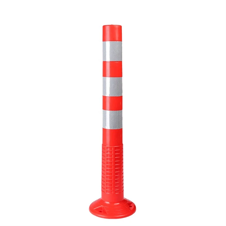 Flexible PVC Traffic Delineator Post For Road Safety